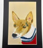 Original painting 5x7" in acrylics of a Jack Russell pet portrait  - Image 5