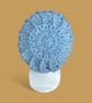Crocheted Ocean Ripple Beanie Hat - Image 2