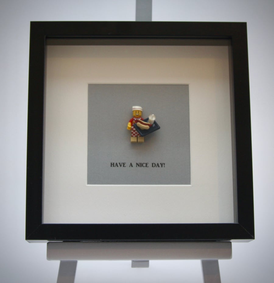 Have a Nice Day mini Figure frame