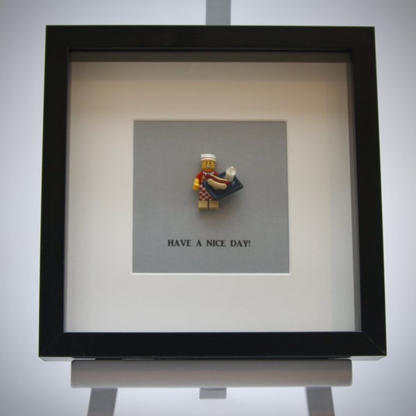 Have a Nice Day mini Figure frame