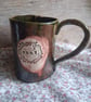 ceramic coffee mug no 16 c-nt olive - Image 2