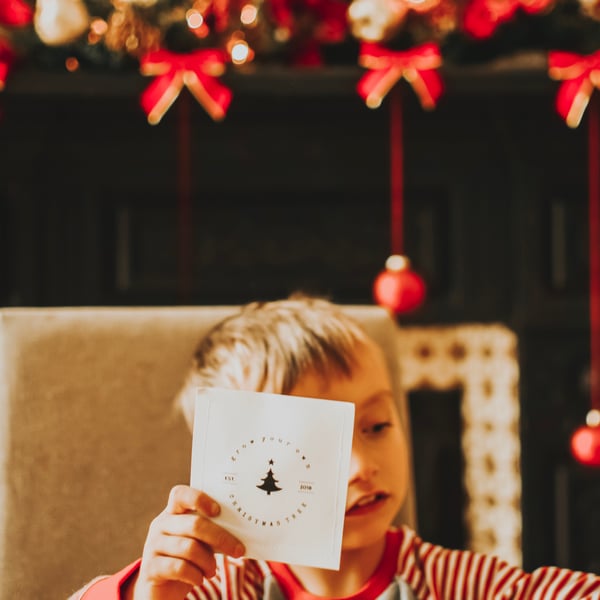 Grow Your Own Christmas Tree Seed Packet