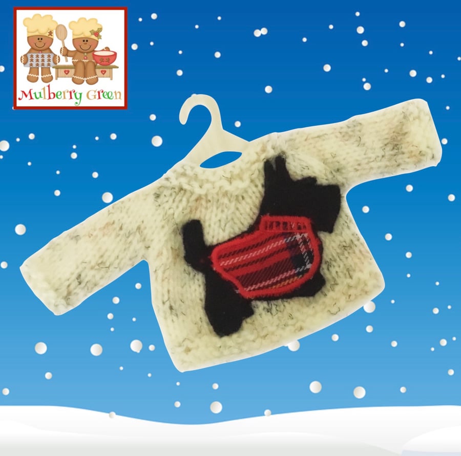 Scottie Dog Jumper Folksy