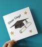 Graduate Card, student, graduation card, getting a degree card, clever clogs - Image 2