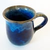 Blue Wave Ceramic Mug 