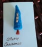 Hand crafted needle felt Christmas tree novelty brooch - Image 3