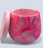 Pink Marble Effect Constellation Jewellery Box or Trinket Pot - Image 2