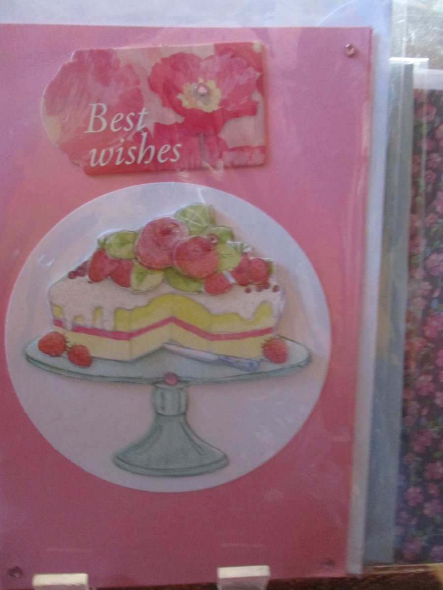 Best Wishes Mini Card