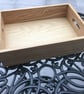 Handmade Solid hardwood Paper Tray: Office Desk Organizer - Image 6