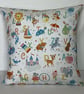 Embroidered Reading Cushion READ ME A STORY - Image 3