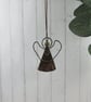 Angel, Copper Hanging Decoration with Jade Gemstone - Image 4