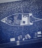 Cromer crab boat - original linocut print - A3 - Image 3