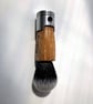 Handcrafted Shaving Brush in Spalted Beech wood with Engine Piston (SKU SB09) - Image 6