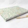 Handmade notebook with a bird print cover