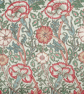 Morris & Co Soft Furnishing FABRIC, Pink and Rose, Archive Print Collection - Image 1