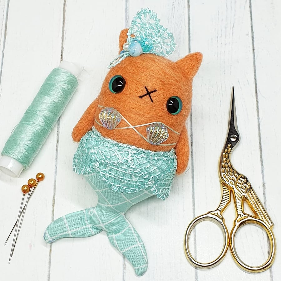 Purrmaid Kitty Ginger