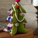 Christmas Tree Jewellery Hanging Doll