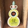 Perfectly imperfect Love spell Ceramic potion bottle