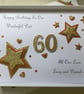 Personalised Handmade Birthday Card Dad Husband Grandad 60th 50th 70th Any Age 