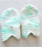 Baby's Knitted Pixie 3 Piece Hat Set, Baby Clothes, Baby Shower Gift  - Image 5