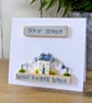 New Home Card With Removable Wooden Cottage Gift - Image 6