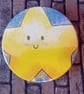 Picture Book  Badge - Yellow Star - Image 1