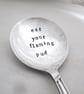 Christmas Pudding Spoon, Eat your flaming pud - Image 1