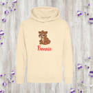 Personalised Bear Hoodie For Kids – Soft Handmade Children’s Jumper With Name