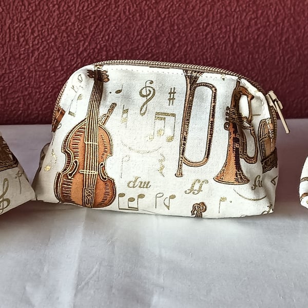 mini makeup bag - or coin purse