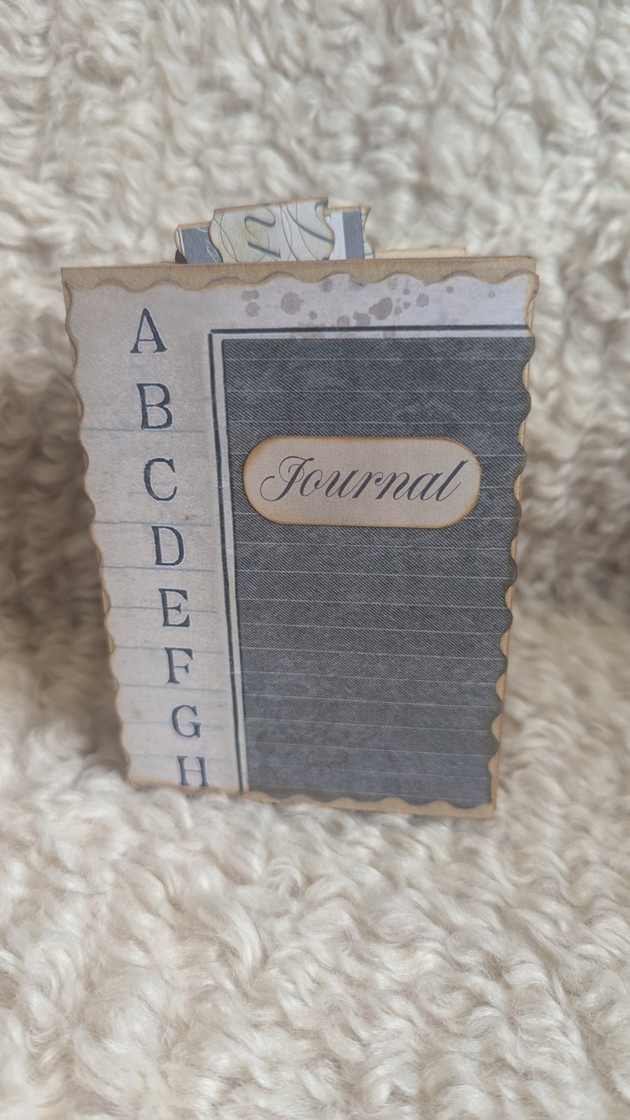 Wee calligraphy inspired journal just for your bag