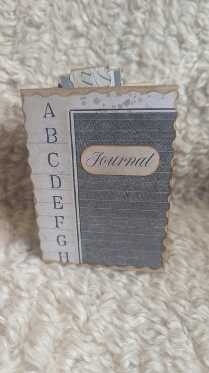 Wee calligraphy inspired journal just for your bag