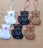 Cat decoration, black cat decoration, hanging decoration. - Image 9