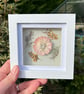 Handmade Pressed Strawflower Art, Botanical Framed Flowers, Unique Nature Gift  - Image 6