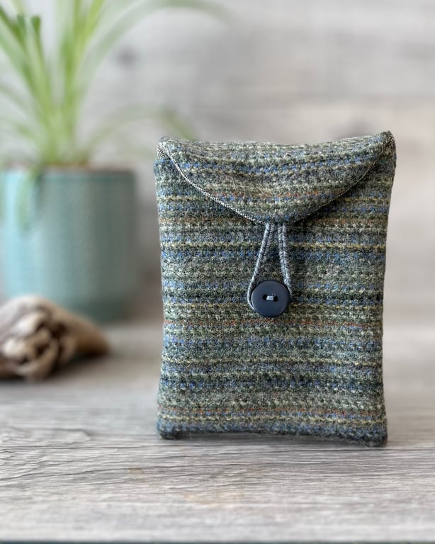 Wool Coin Purse Pouch  