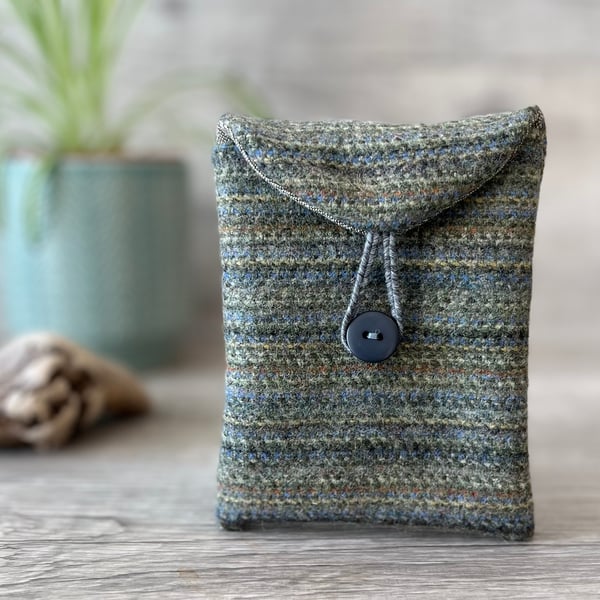 Wool Coin Purse Pouch  