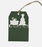 Seed Paper Christmas Gift Tags, Plantable Wildflower Tags, Set of 4 - Image 9