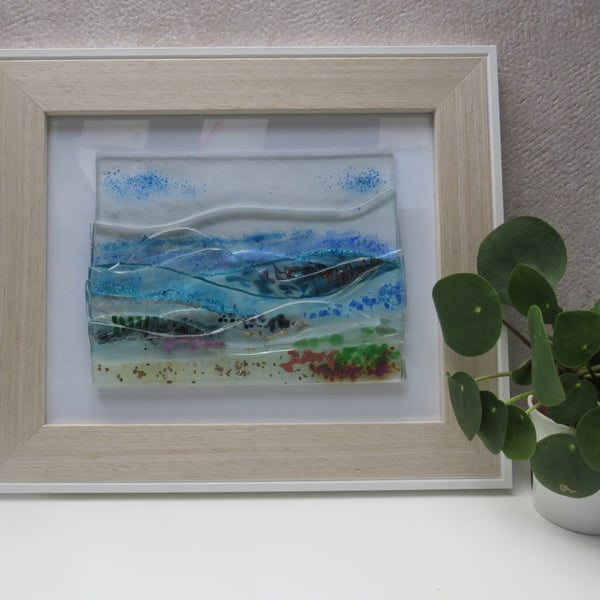 Fused Glass Landscape