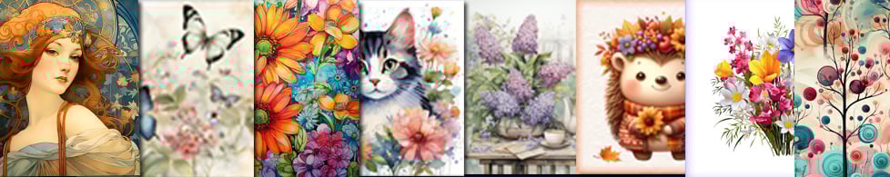 Triskelion Cards and Crafts