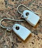 Handmade Earrings, Eco Friendly Gifts with Histories, Sterling Silver. - Image 3