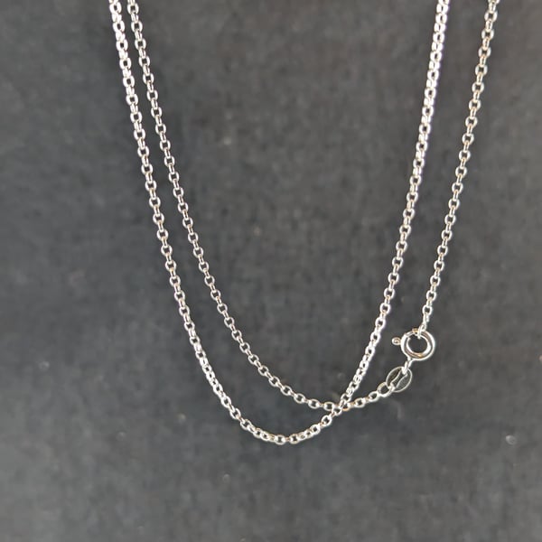 Sterling silver belcher chain