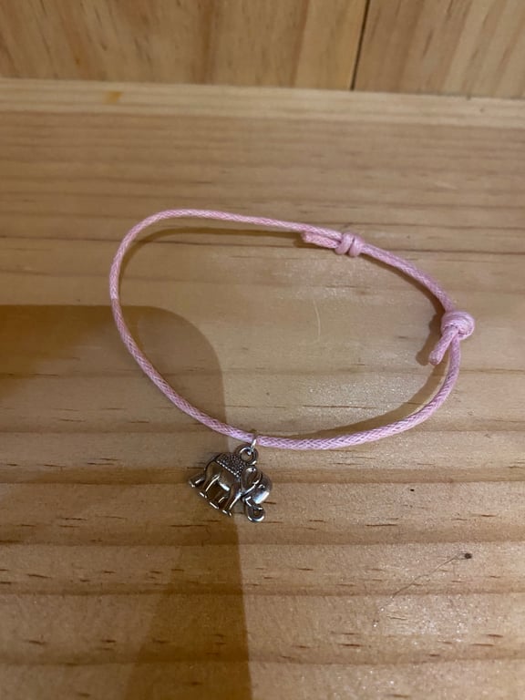 Pink Elephant Bracelet (687)