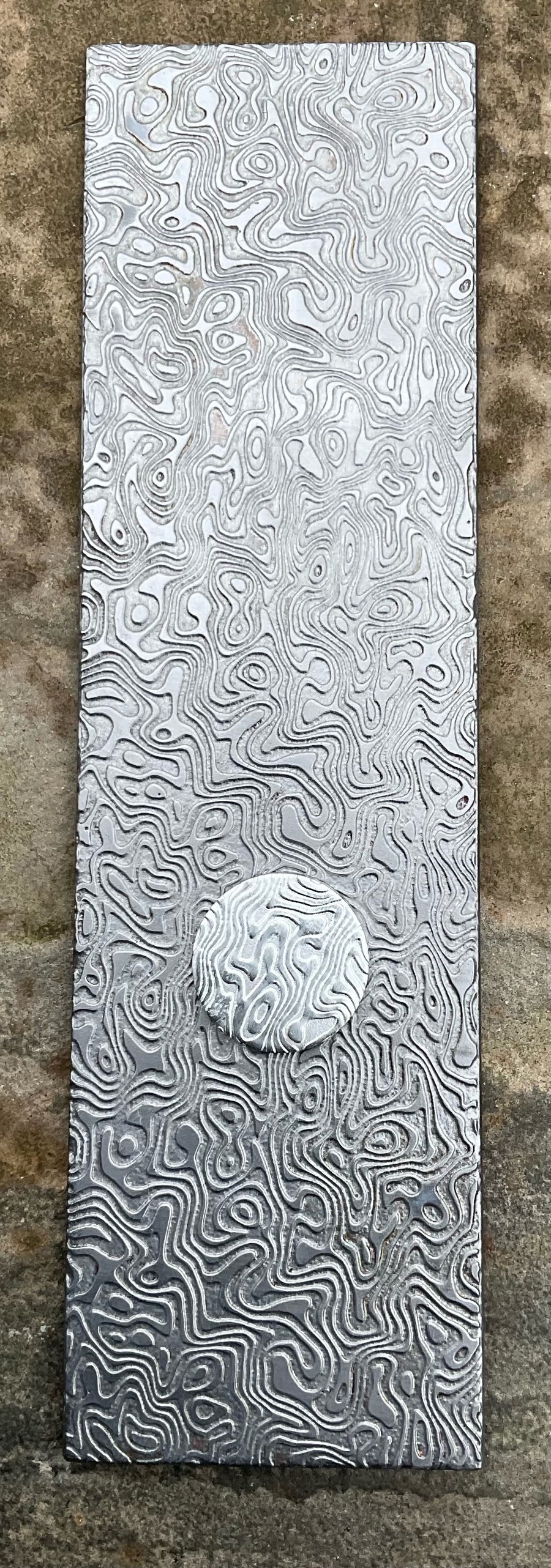 Rolling Mill Texture Plate 90 x 50 x 3mm No 20