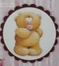 Forever Friends bear birthday card  - Image 2