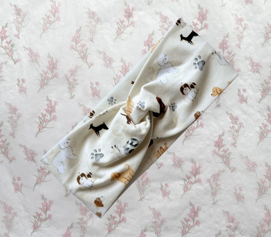Women's Twist Knot Headband-Hairband Knot-Jersey Twist Headband. HA015
