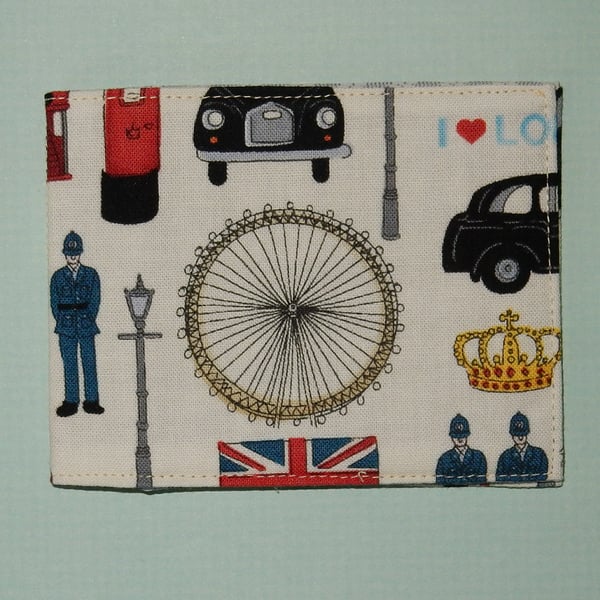 Card wallet London icons