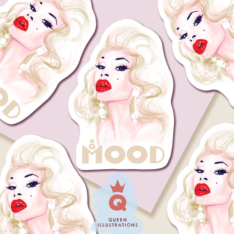 AMANDA LEPORE MOOD – Gay Stickers