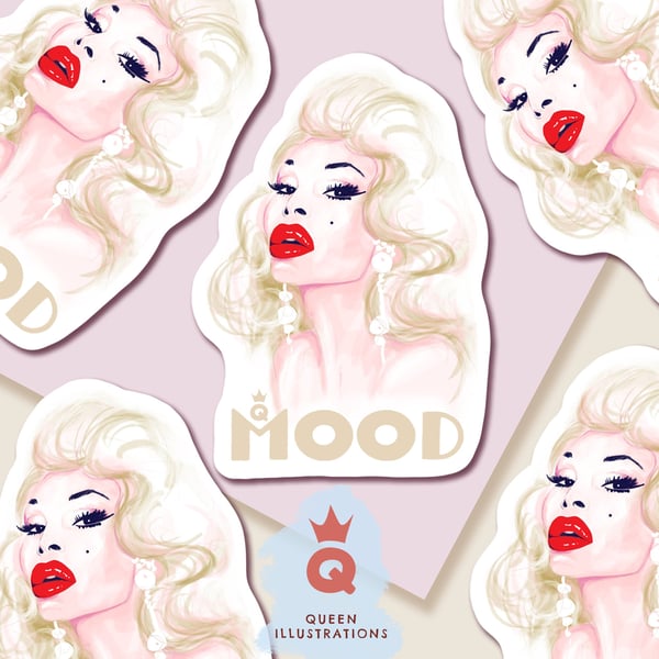 AMANDA LEPORE MOOD – Gay Stickers