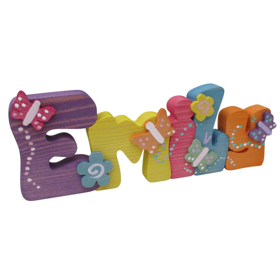Decorated Freestanding Names & Door Plaques... - Folksy