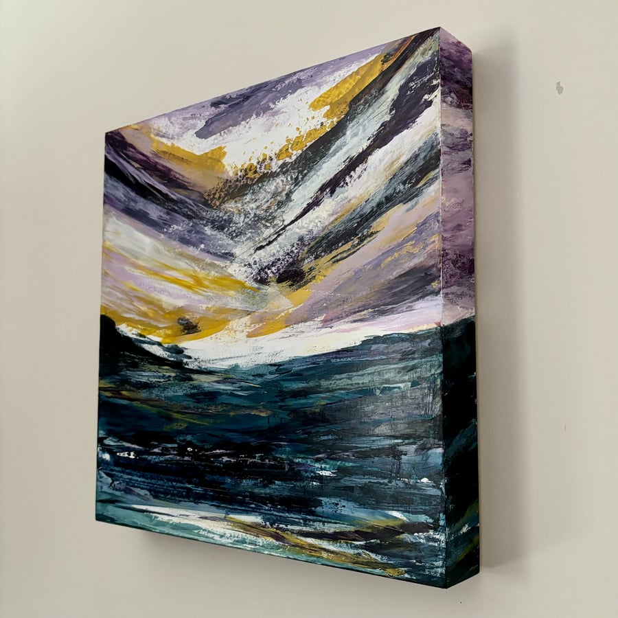 Perfectly Imperfect Original Seascape Painting - Sample 118