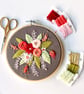Floral Embroidery Kit, Needlepoint Kit, Craft Kit - Image 6